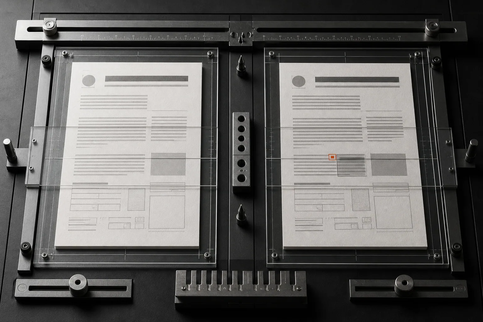 Parity deterministic document comparison workflow